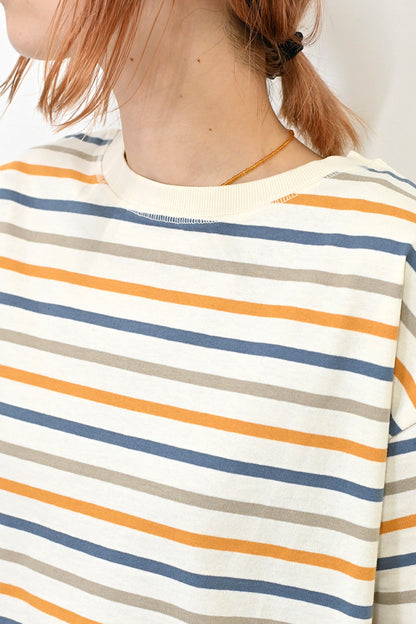 ワイドなボーダーTee