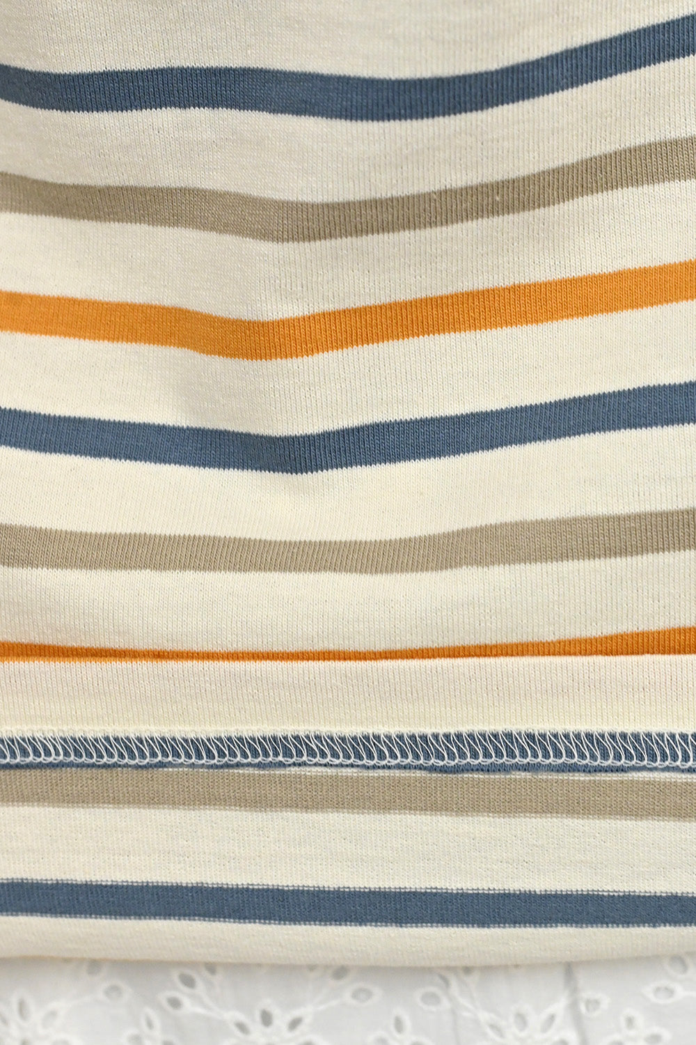 ワイドなボーダーTee