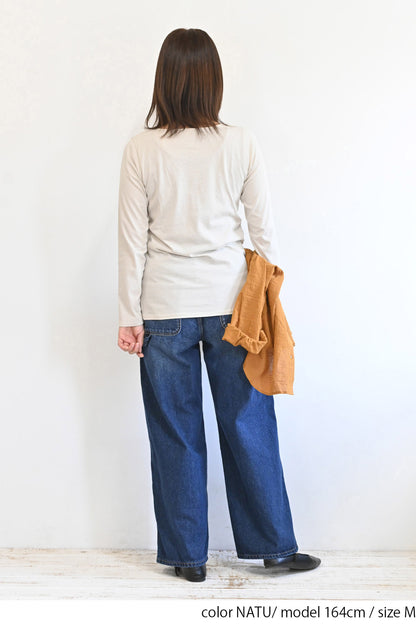 ニコニコ無地ロンTEE②