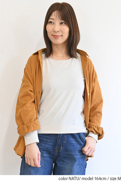 ニコニコ無地ロンTEE②