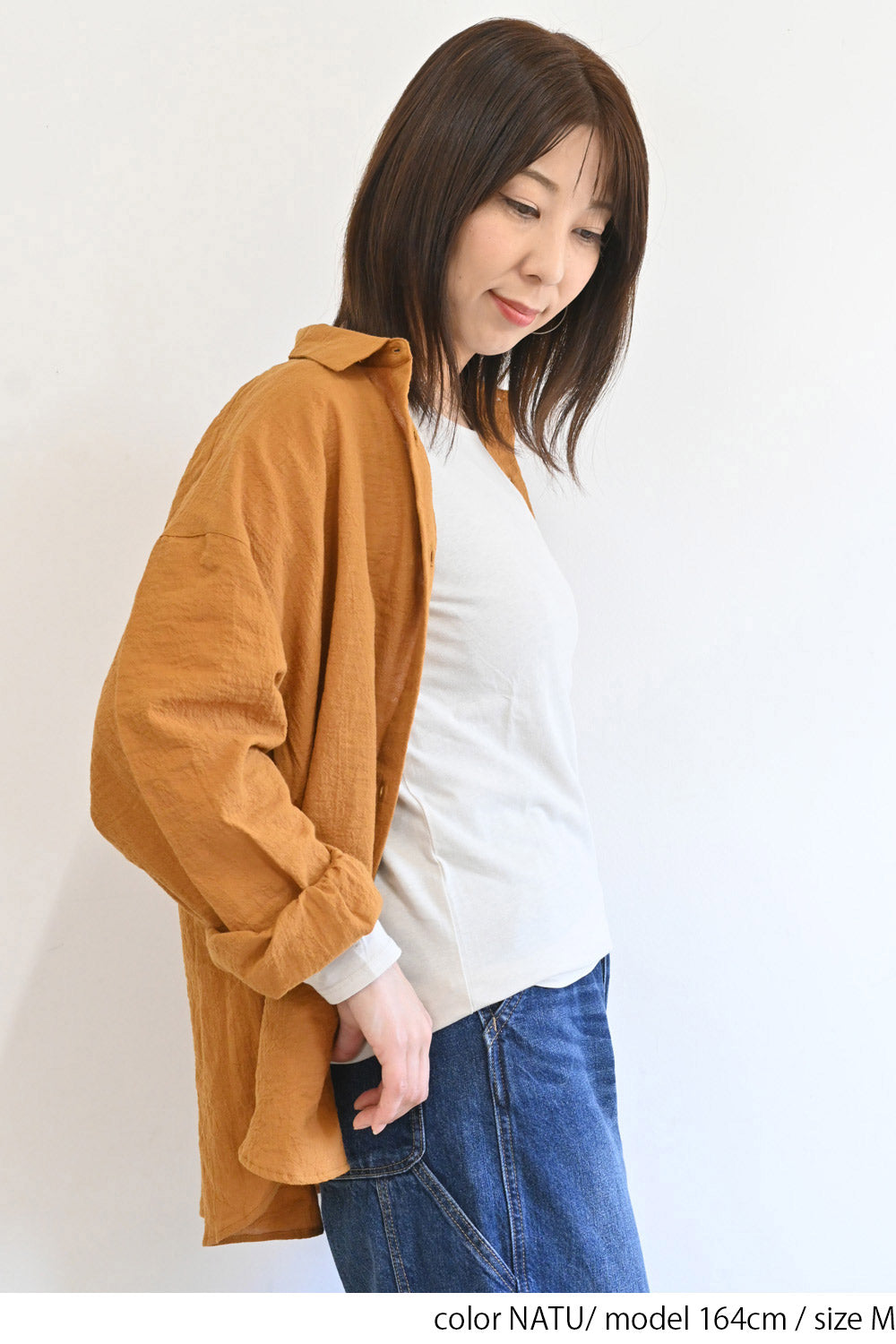 ニコニコ無地ロンTEE②