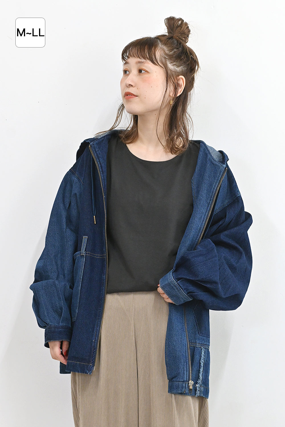 ニコニコ無地ロンTEE②