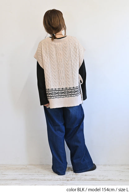 ワイドな無地ロンTEE②