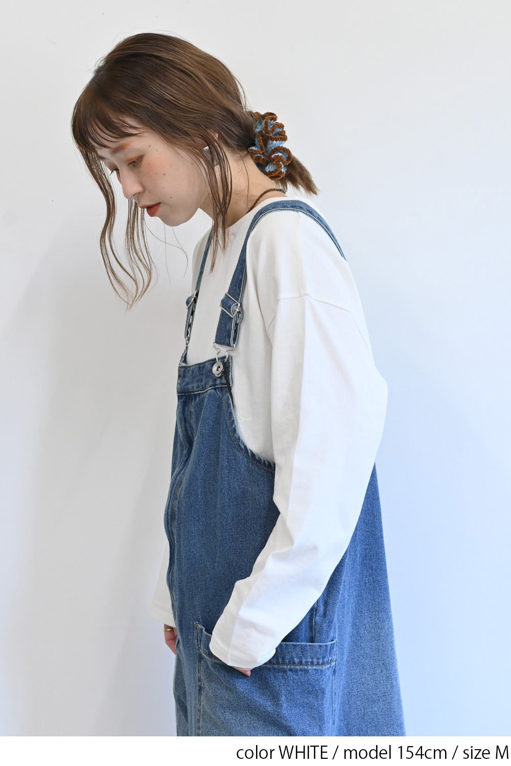 ワイドな無地ロンTEE②