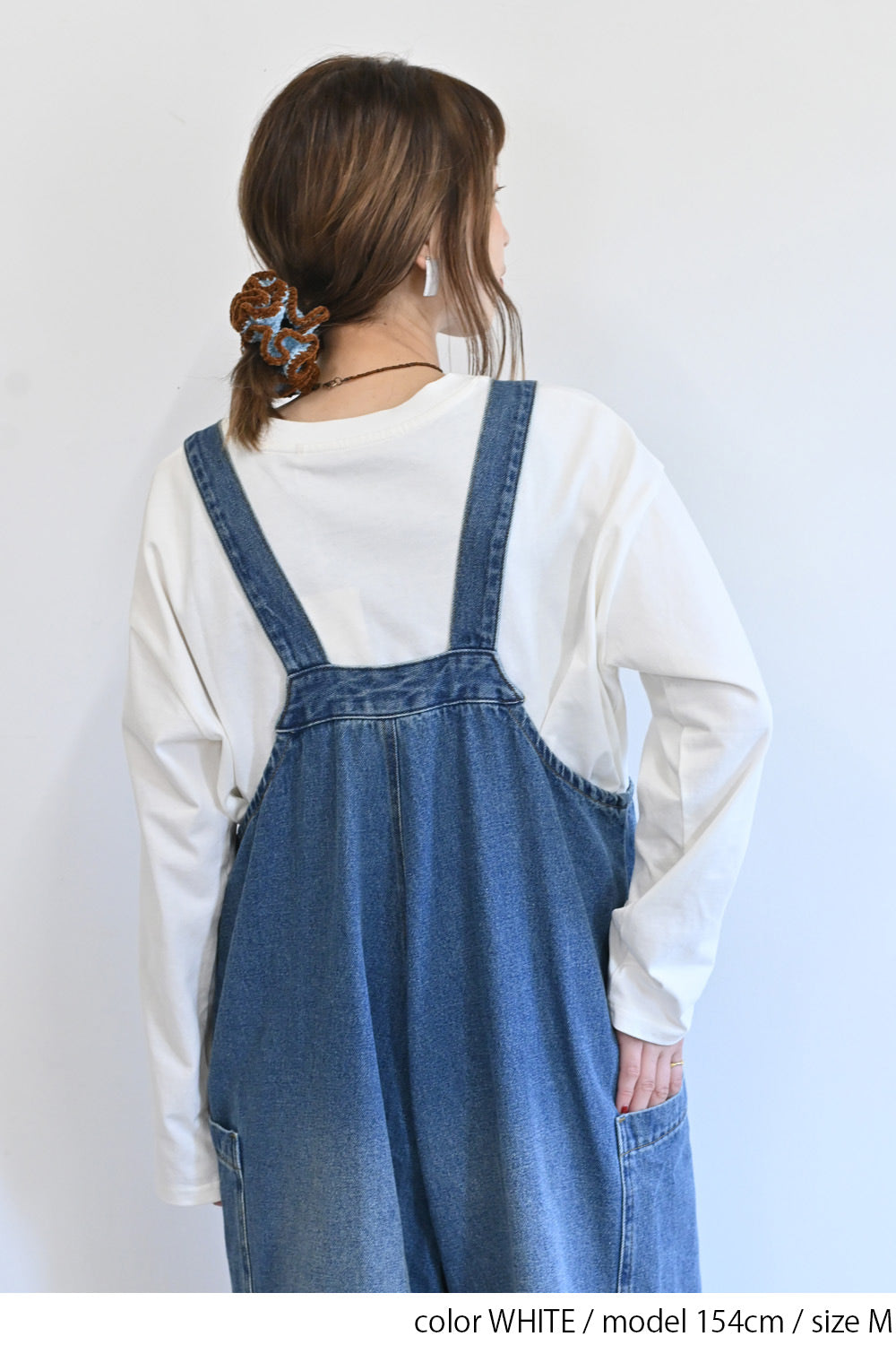 ワイドな無地ロンTEE②