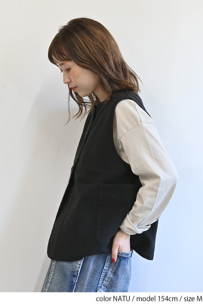 ワイドな無地ロンTEE②