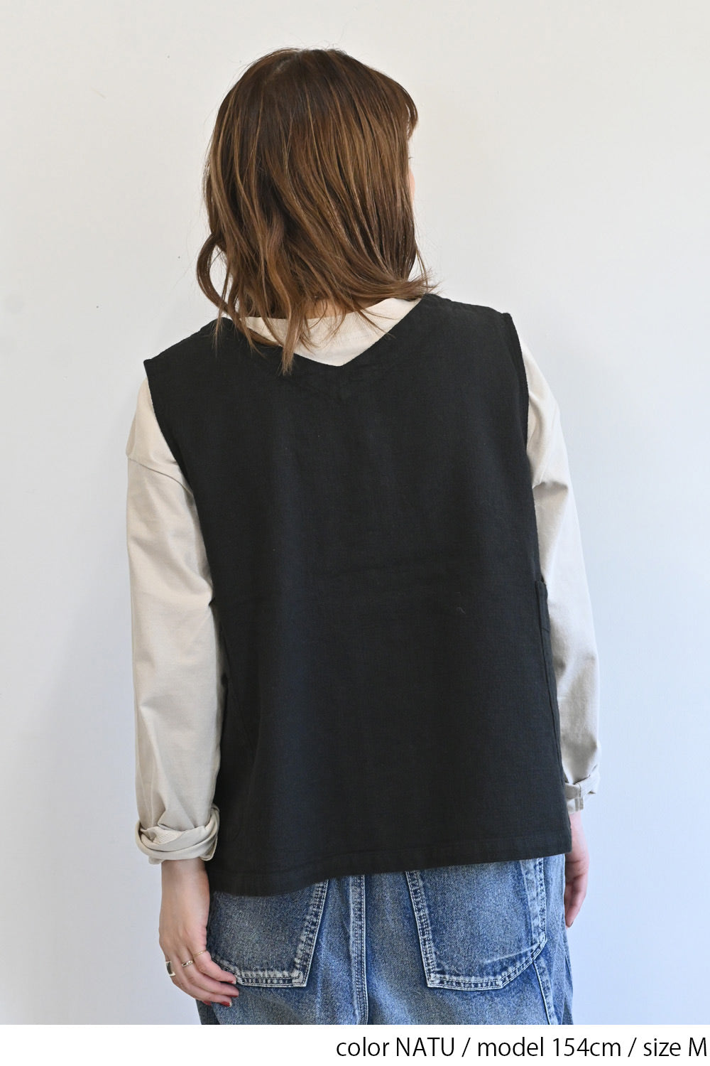 ワイドな無地ロンTEE②
