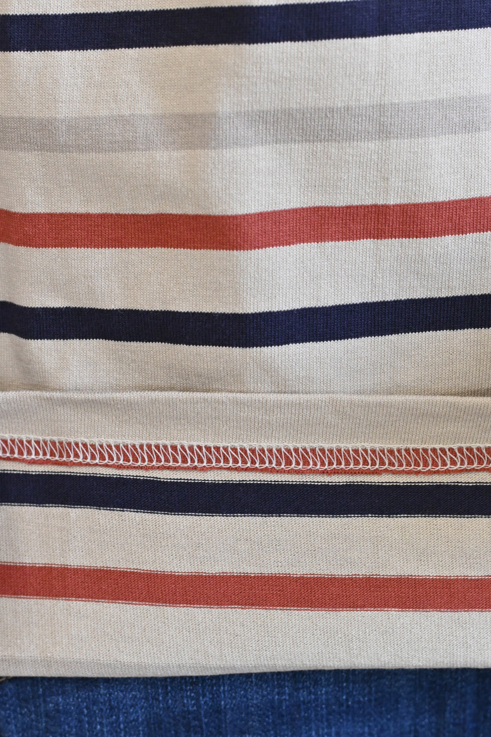 ≪SALE≫Wide Striped Long Sleeve Tee ②