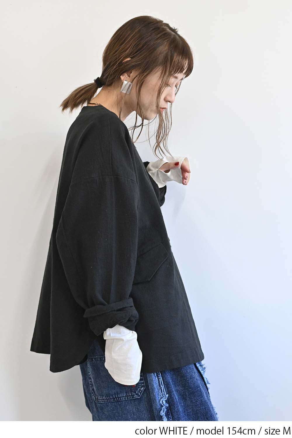 ハートキャッチ指穴ロンTEE