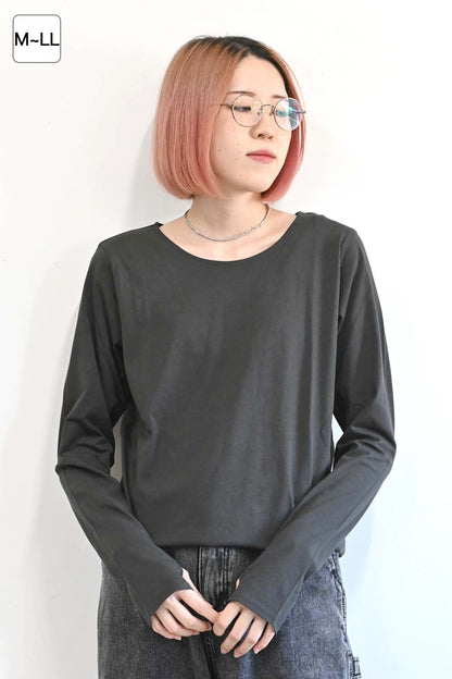 ハートキャッチ指穴ロンTEE