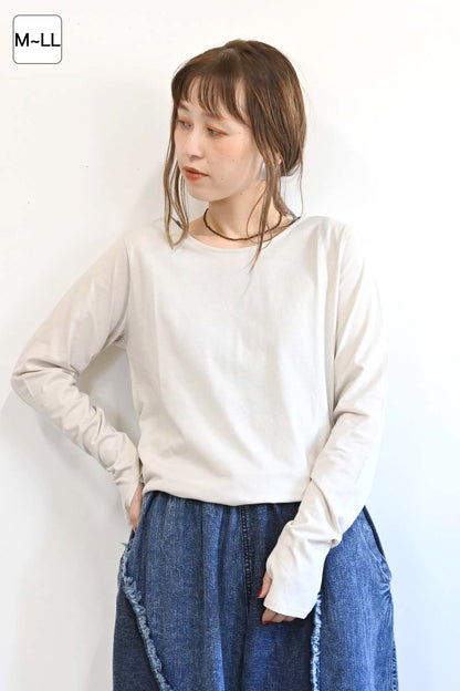 ハートキャッチ指穴ロンTEE