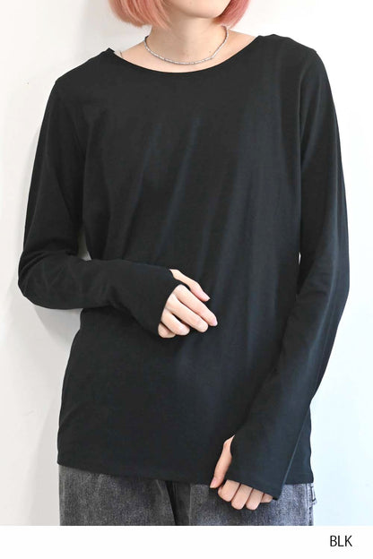 ハートキャッチ指穴ロンTEE