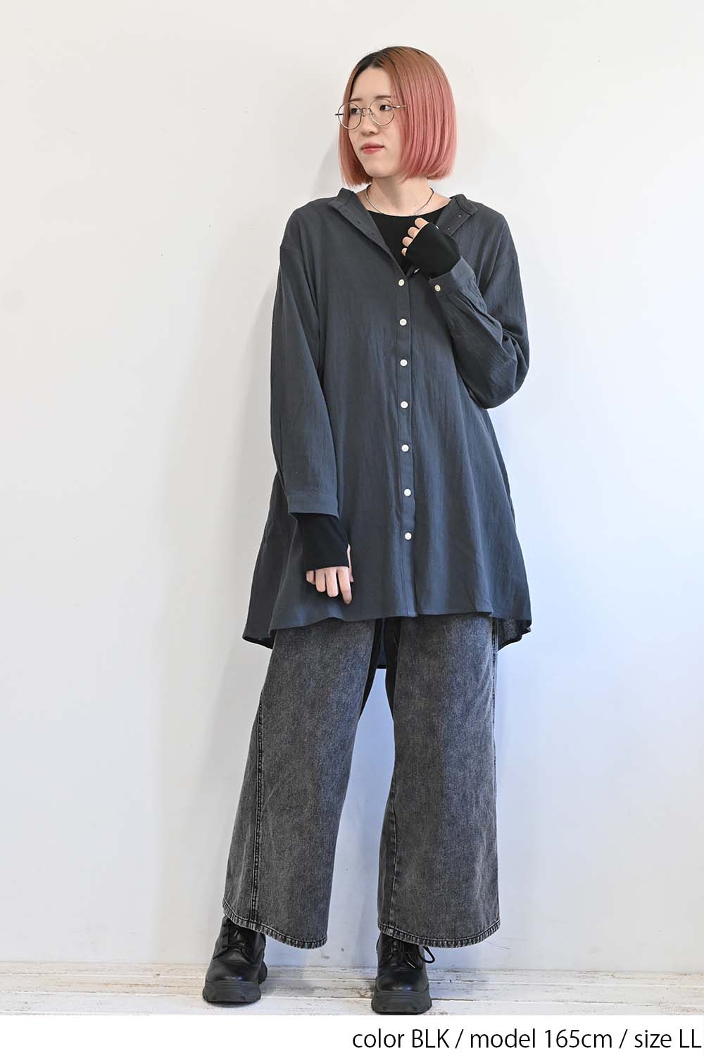 ハートキャッチ指穴ロンTEE
