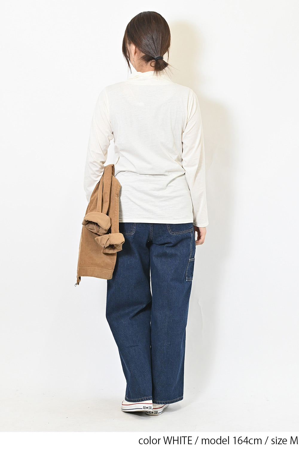 ニコニコねじれ無地タートル – HEART MARKET