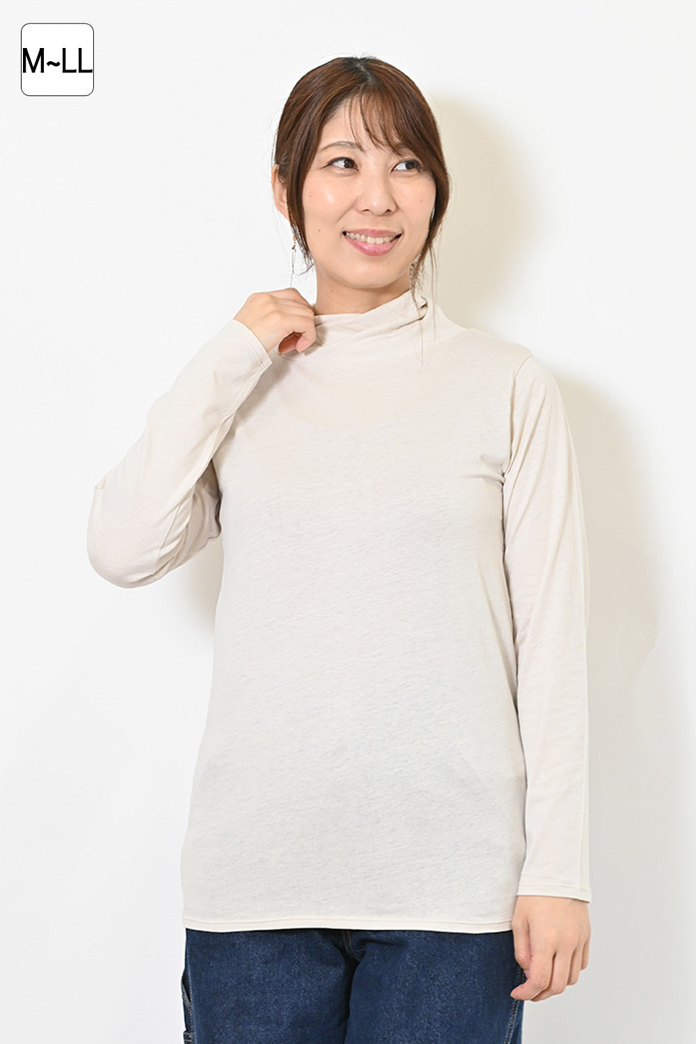 51ブレインタートル ニコニコねじれ無地タートル – HEART MARKET