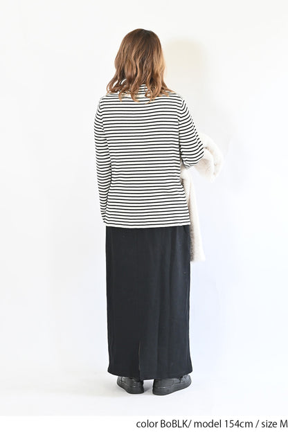 ≪SALE≫【neilikka】リブ編みタートルネックニット