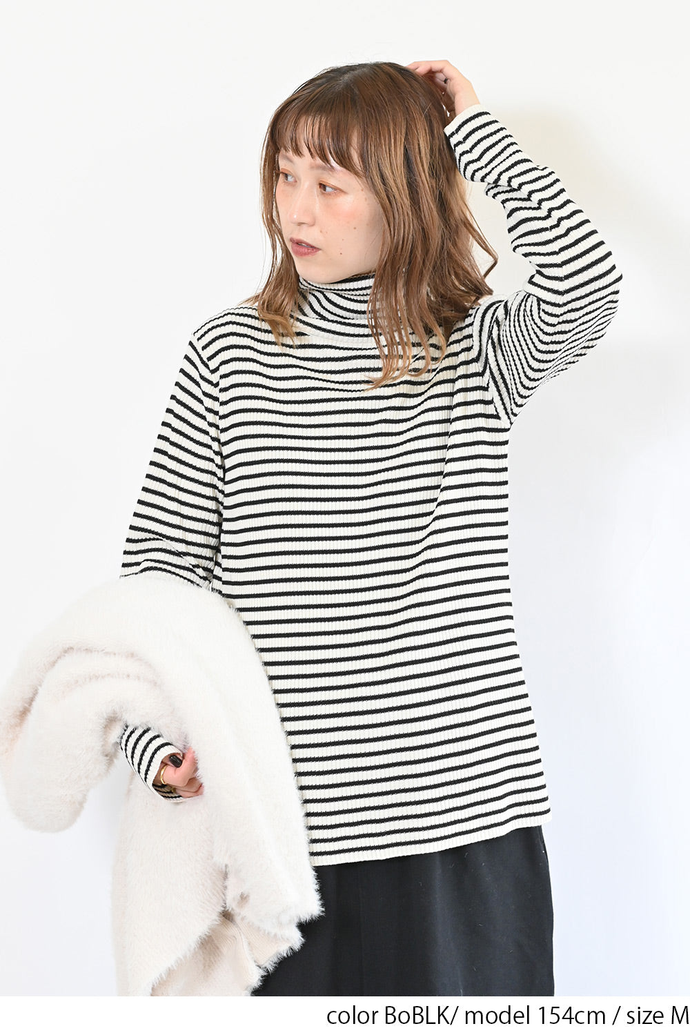 ≪SALE≫【neilikka】リブ編みタートルネックニット – HEART MARKET