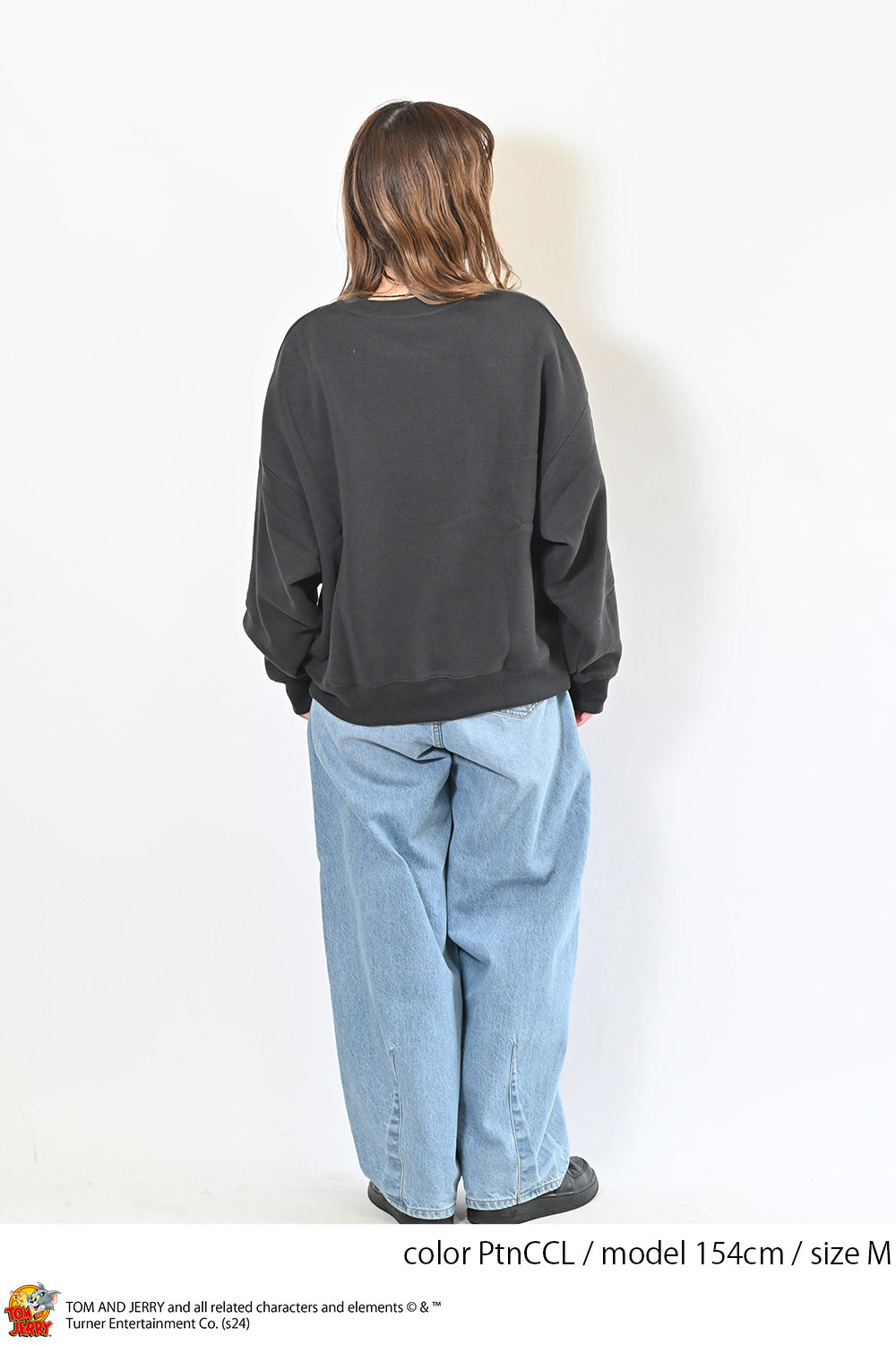 ≪SALE≫トムとジェリー裏起毛ワイドクルートレーナー – HEART MARKET