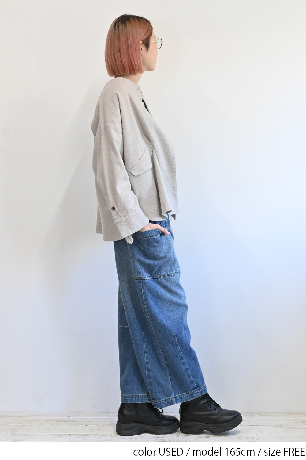10%OFFクーポン配布中！／ワイドレッグデニムサロペット – HEART