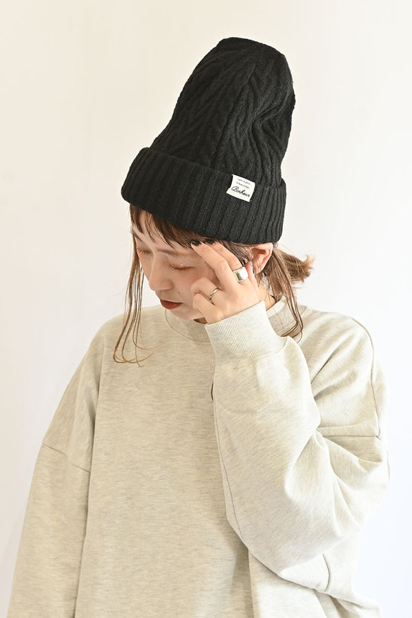 ≪SALE≫【aristella】e.e.p. 2way Rib Knit Hat