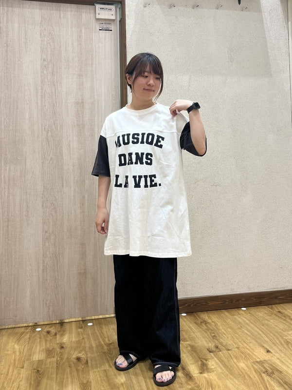 ≪2buy10%off≫ロゴプリントBIGチュニック – HEART MARKET