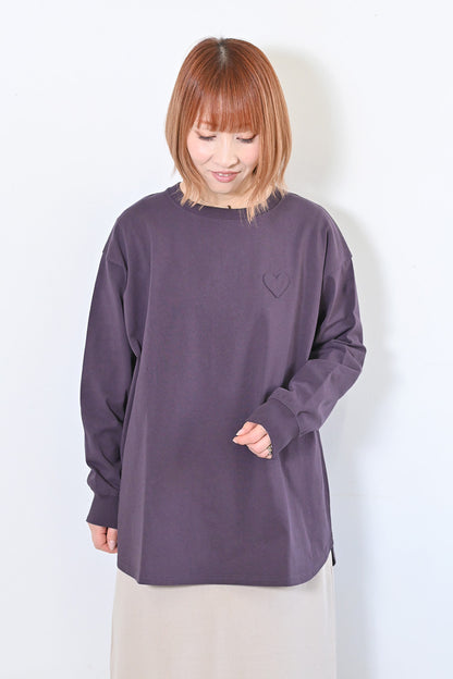 ハート裾ラウンド16OEチュニック②
