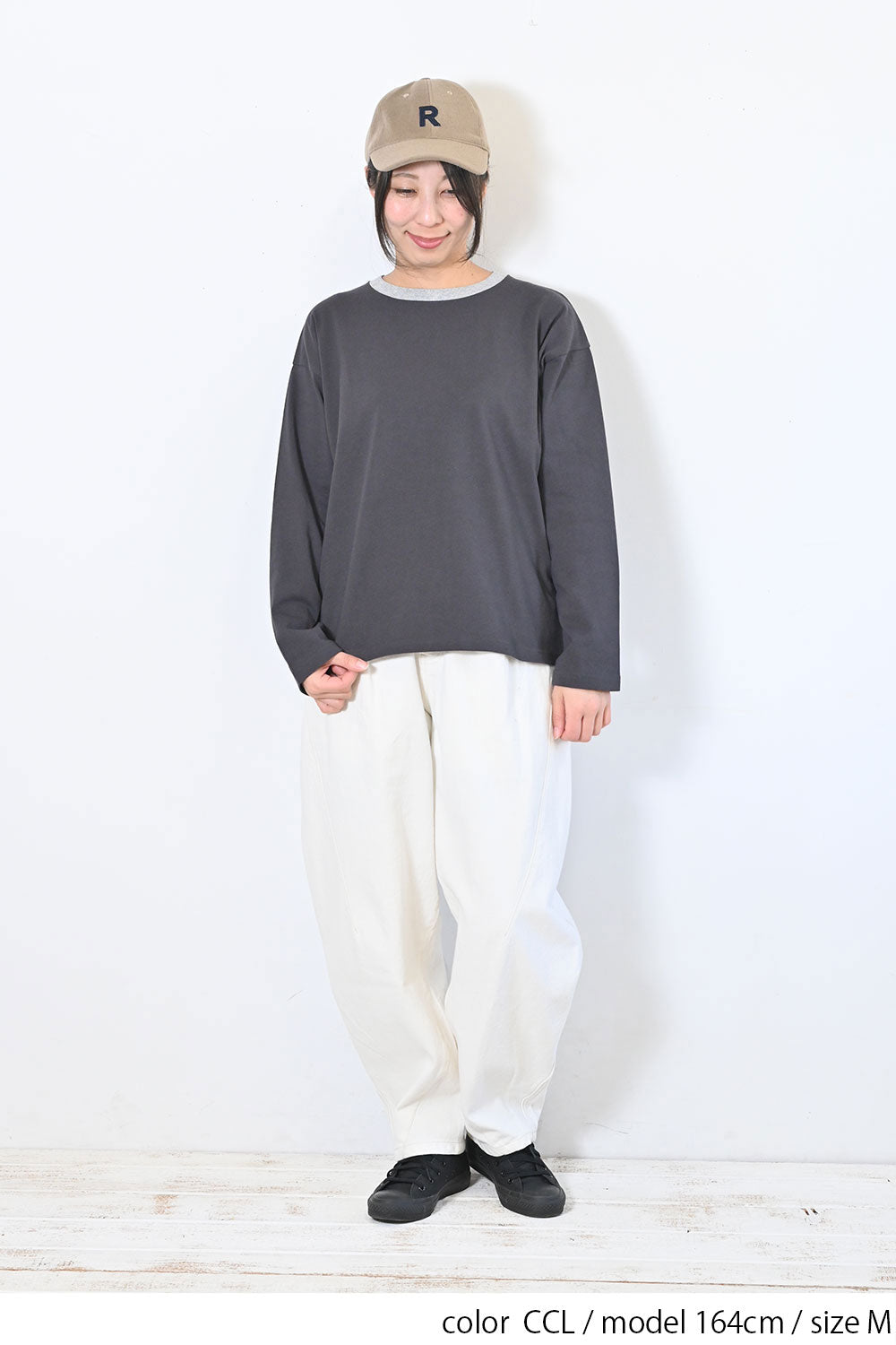 ≪SALE≫Wide Ringer Long Tee ②