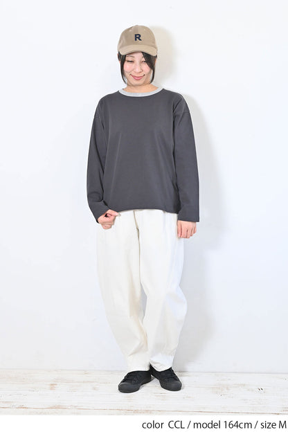 ≪SALE≫Wide Ringer Long Tee ②