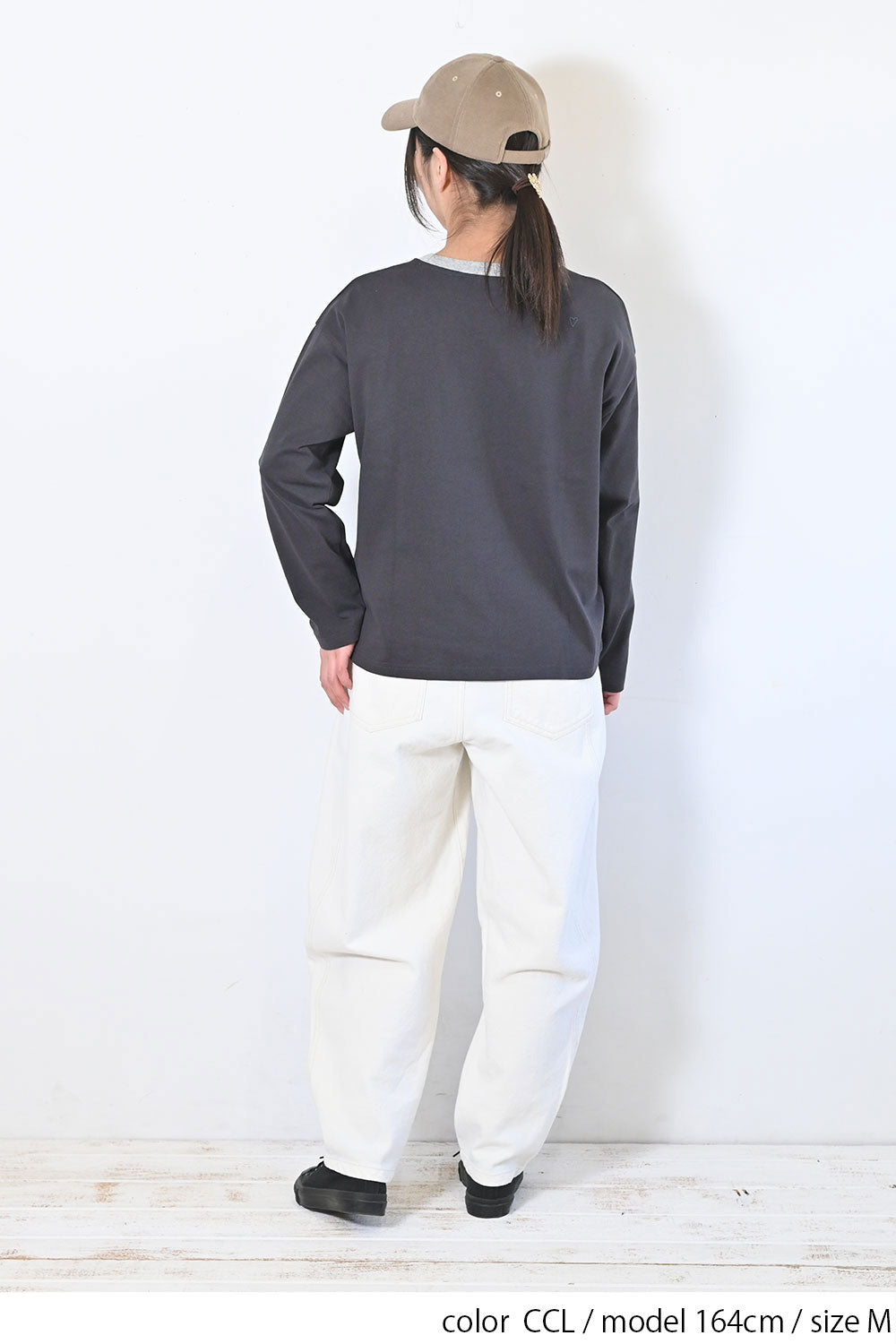 ≪SALE≫Wide Ringer Long Tee ②