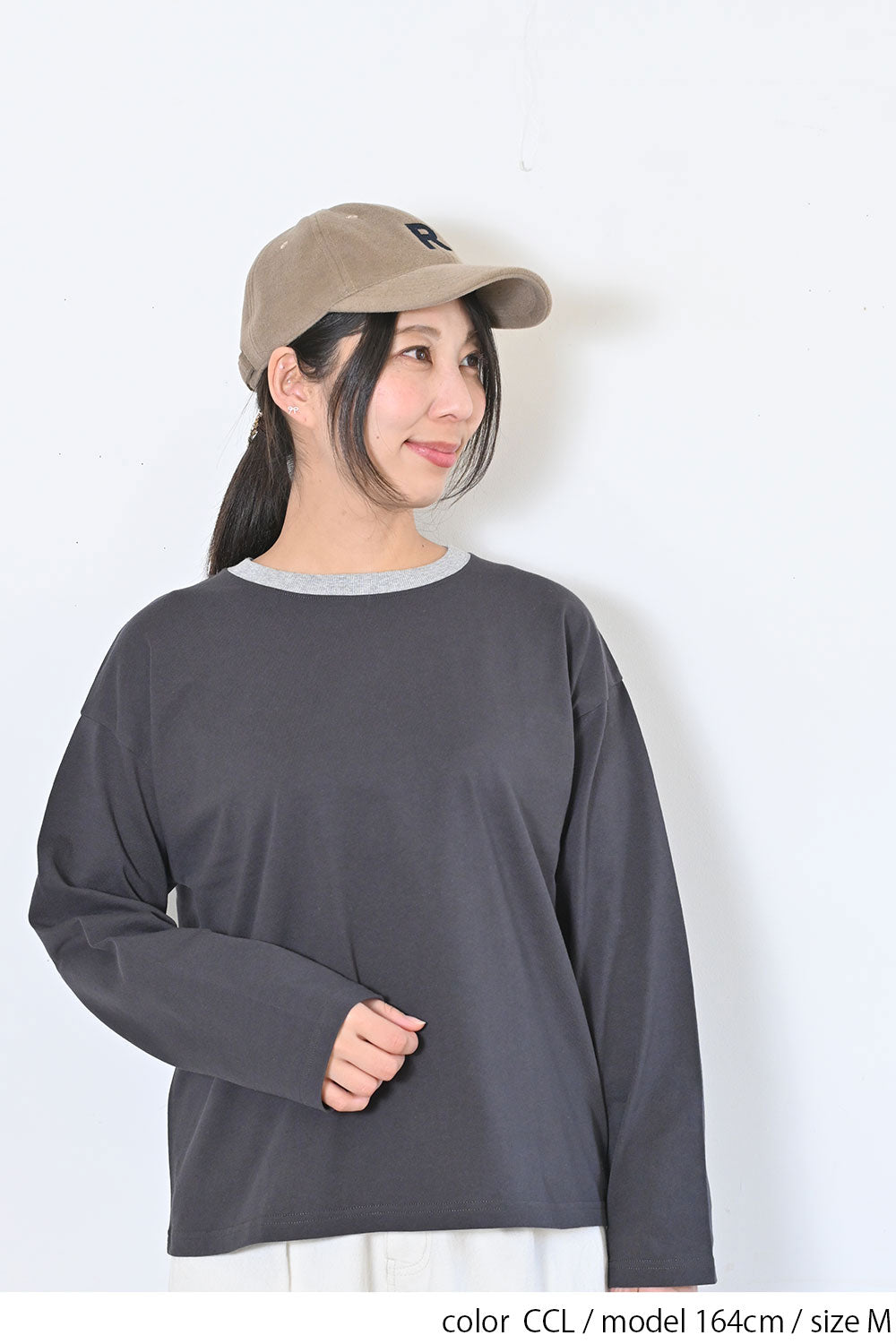 ≪SALE≫Wide Ringer Long Tee ②