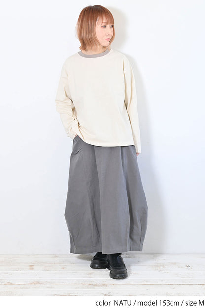 ≪SALE≫Wide Ringer Long Tee ②