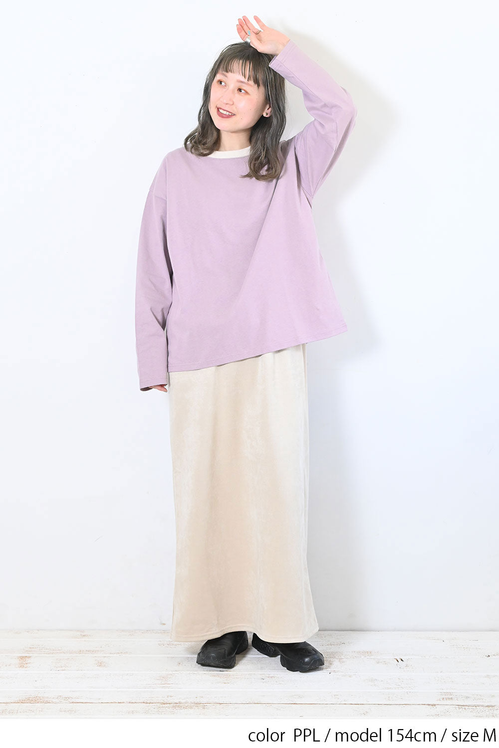 ≪SALE≫Wide Ringer Long Tee ②