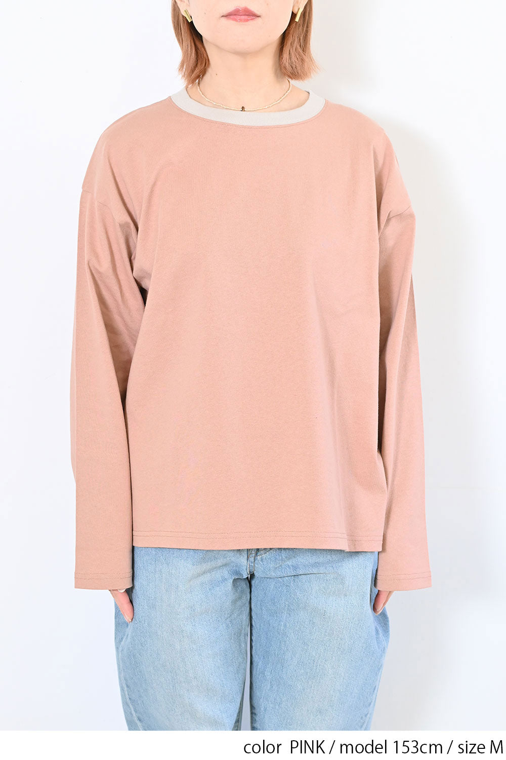 ≪SALE≫Wide Ringer Long Tee ②