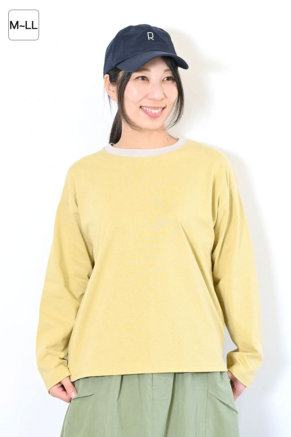 ≪SALE≫Wide Ringer Long Tee ②