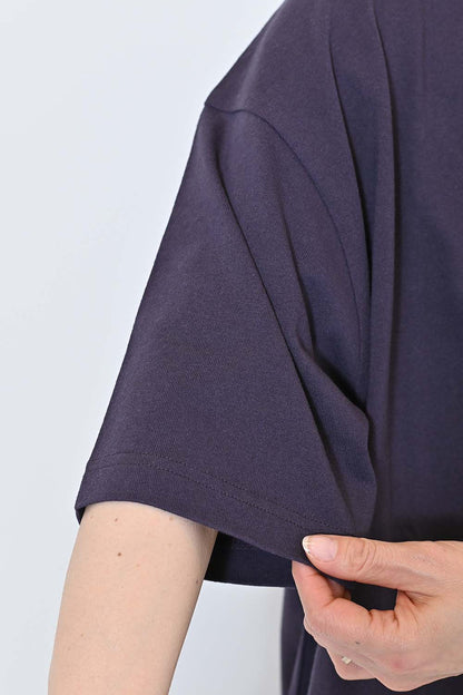 ≪SALE≫Heart Pocket Round Hem Short Sleeve Tunic