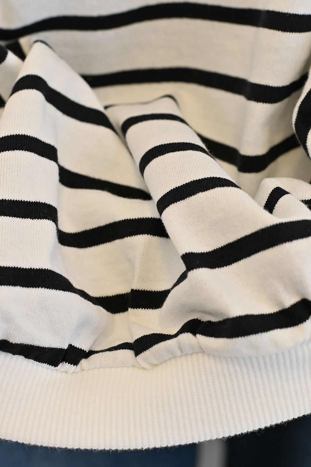 ≪SALE≫Heart Pocket Gathered Hem Pullover