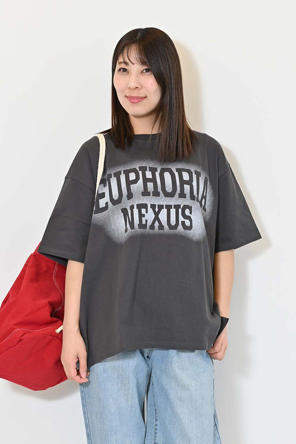 【夏ルックブック掲載item】グラデーションカレッジTEE