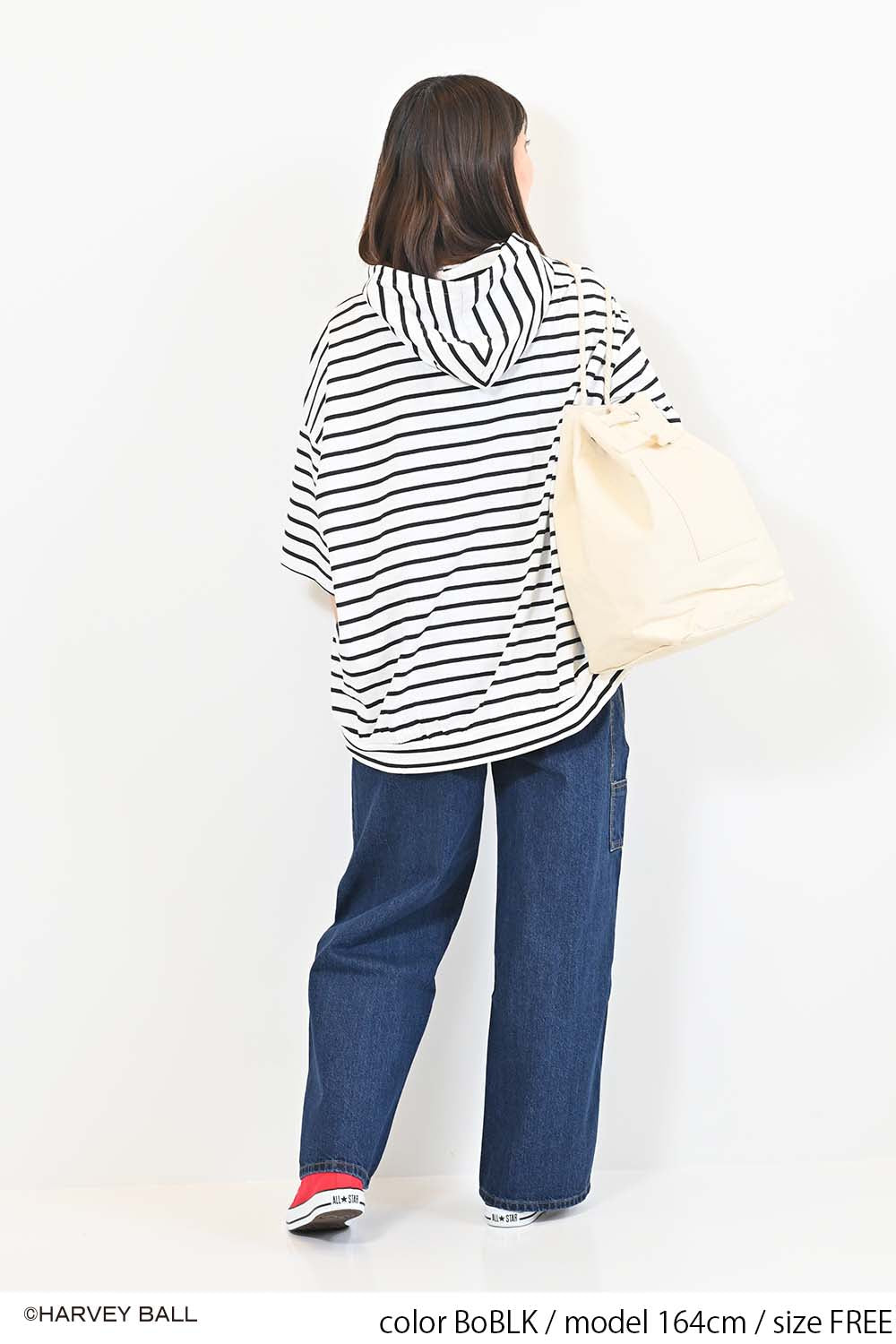 ≪SALE≫Smiley Face Hooded Parka Tunic