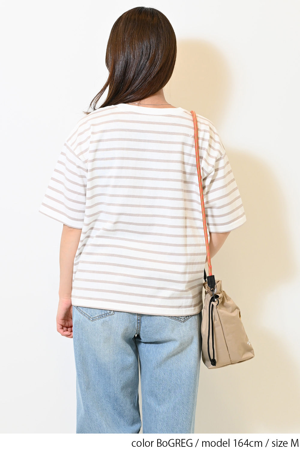ワイドなボーダーTEE