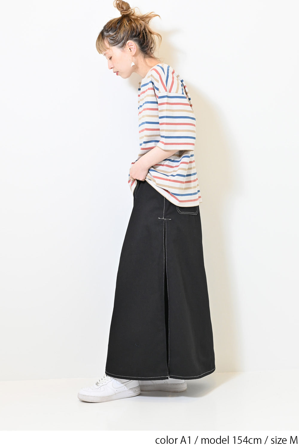 ワイドなボーダーTEE