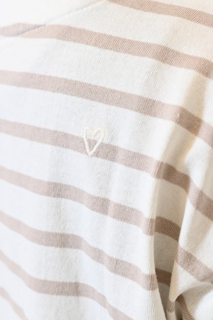 ワイドなボーダーTEE