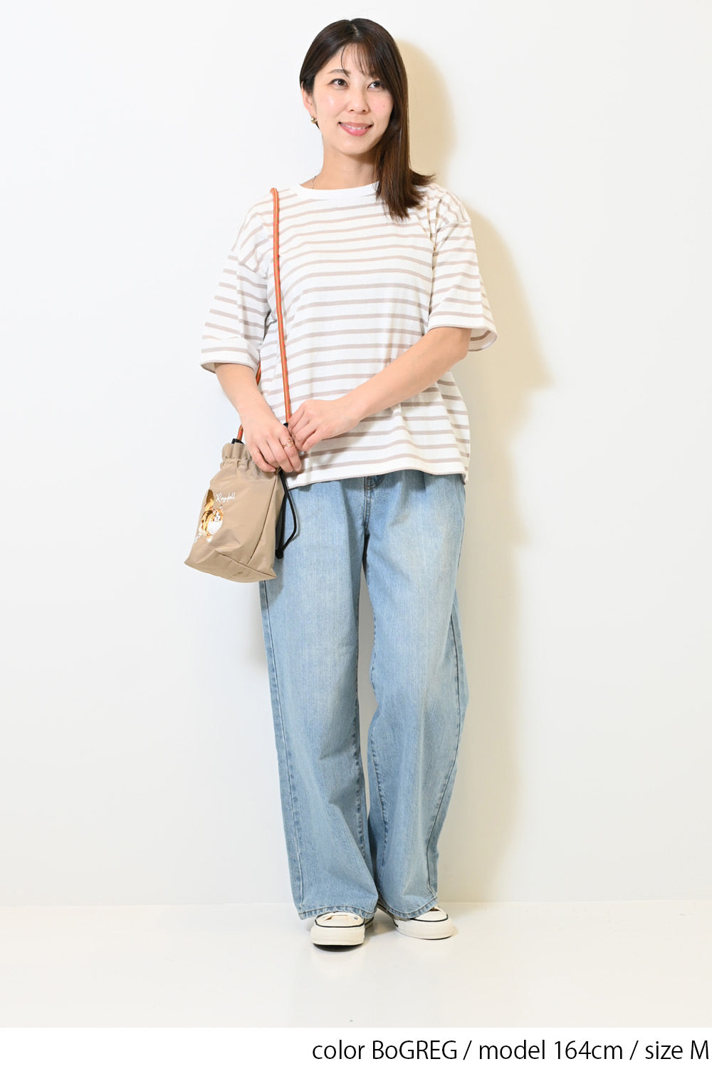 ワイドなボーダーTEE