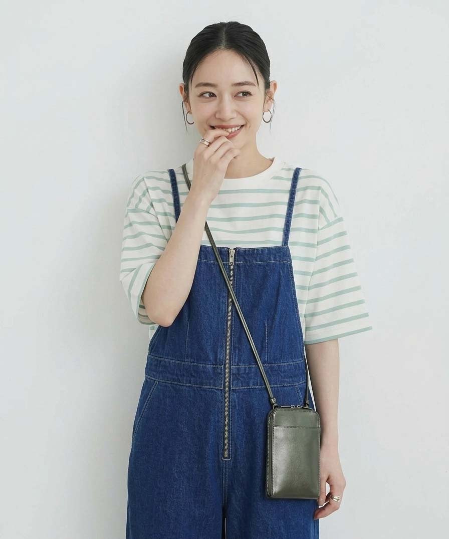 ワイドなボーダーTEE