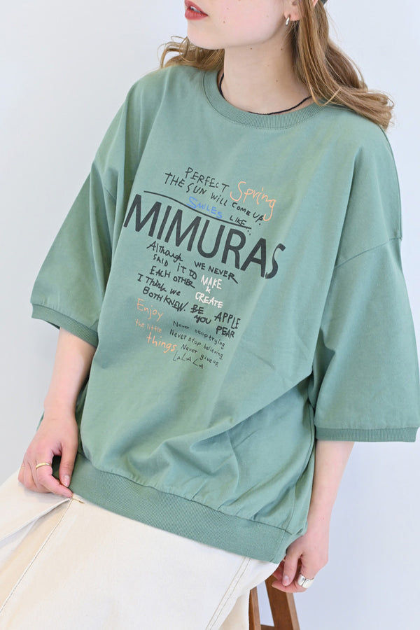 ≪SALE≫ MIMURAS Print TEE