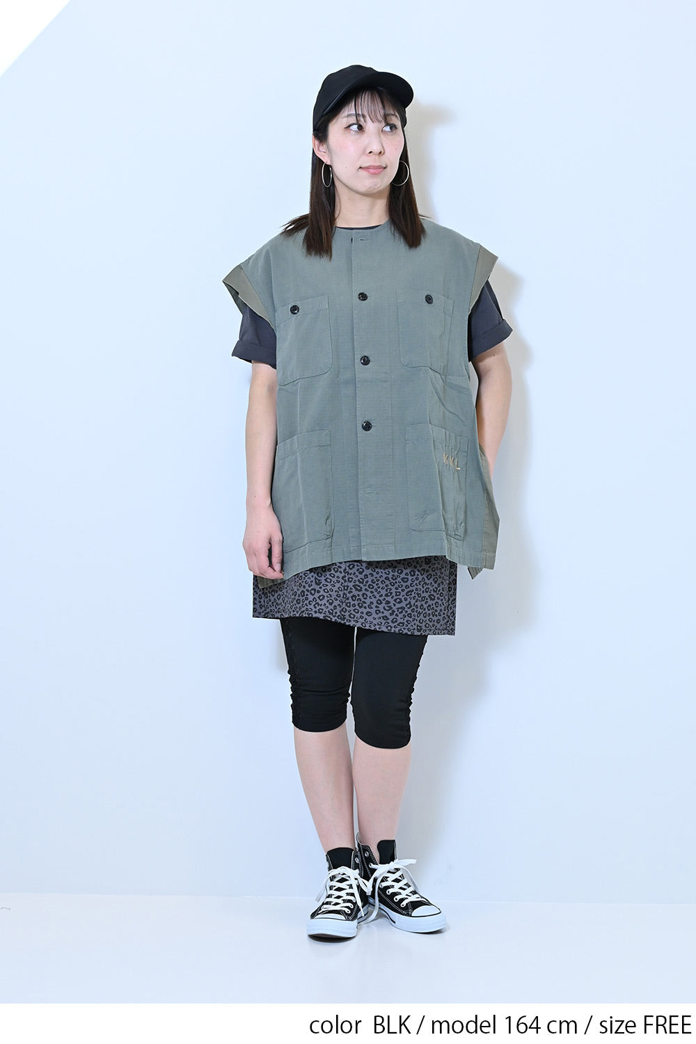 【charmmy】Side Lace Leggings