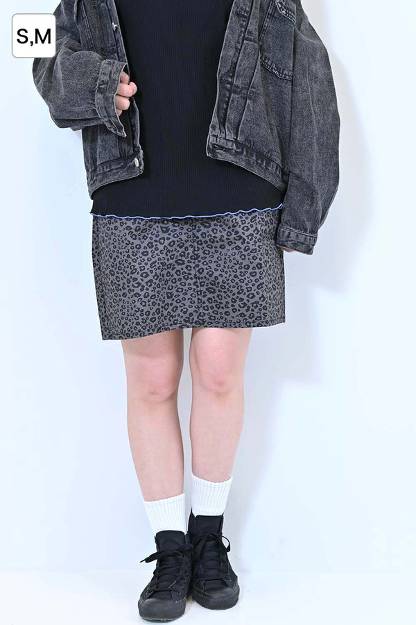 【charmmy】Pattern Mini shirt