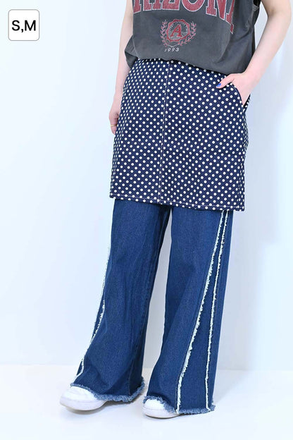≪SALE≫[charmmy] Patterned Mini Shirt