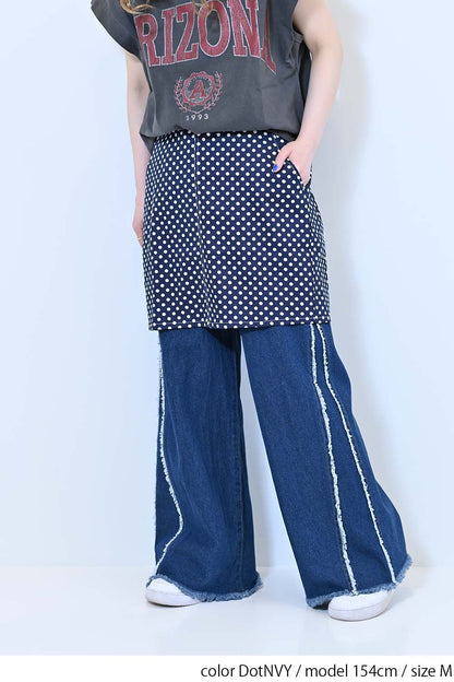 ≪SALE≫[charmmy] Patterned Mini Shirt