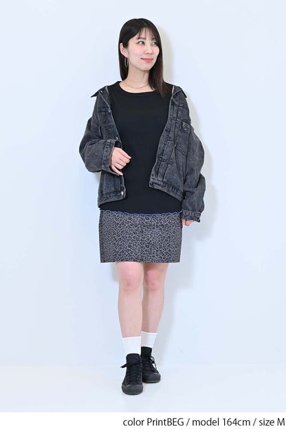 ≪SALE≫[charmmy] Patterned Mini Shirt