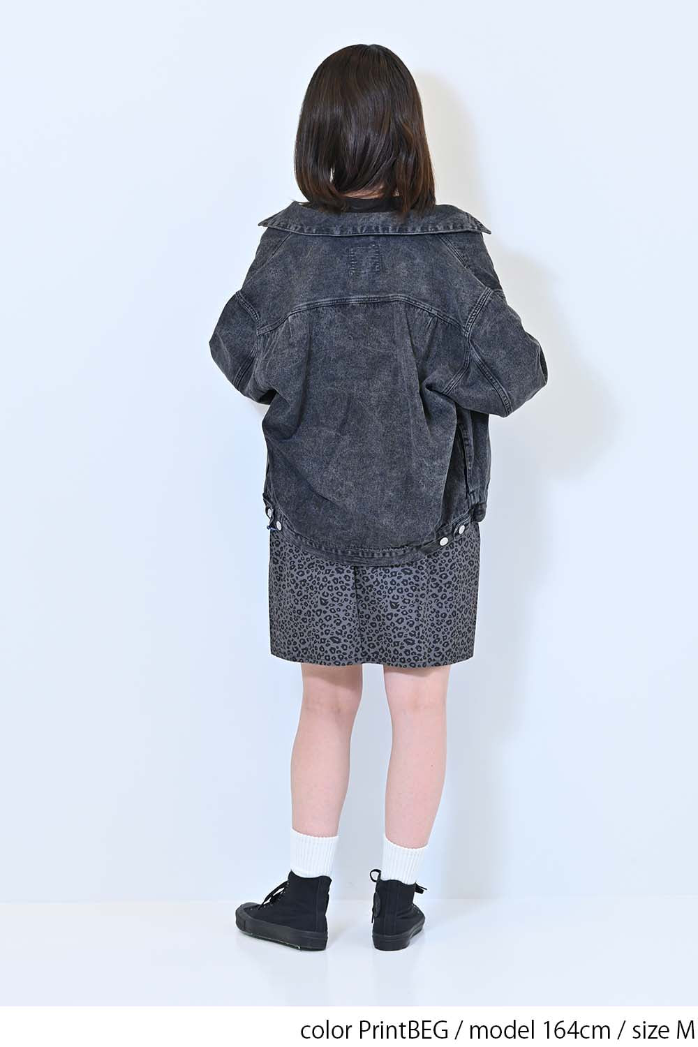 ≪SALE≫[charmmy] Patterned Mini Shirt